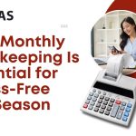monthly bookkeeping for tax season