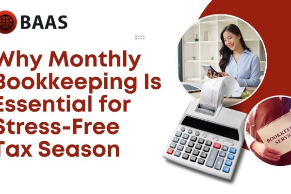 monthly bookkeeping for tax season
